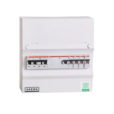 Electric ABB panel 400 V 3 phases, 1 x RCD, 1 x combi 16A, 4 x light 440007