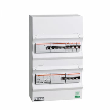 Electric ABB panel  2 x RCD, 2 x power, 4 x light + tariff 440012