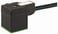 MSUD Valve plug FORM A 18mm PUR 3X0.75 black UL/CSA, 7000-18081-6360250 7000-18081-6360250 miniature