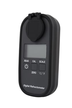 Digitalt Brix Refraktometer 0-90% x 0,10% og nøjagtighed ±0,2% 15305095
