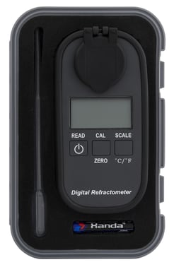 Digitalt Brix Refraktometer 0-90% x 0,10% og nøjagtighed ±0,2% 15305095