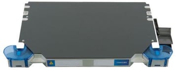 FACT™ NG4 Fiber Panel, med 2 tomme trays, grå, Højde 1E 760239975