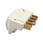 Plug S10 440v 3P+N+J angle, white 443122 miniature