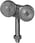 Door roller ball-tik BT-1 stainless steel 316 455404 miniature