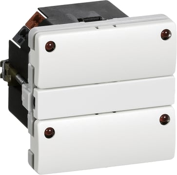 LK FUGA KNX pushbutton - operating pressure - 4 print + LED - white 507D6611