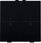 Tangent med IO symedbol til 4-tryk, Bakelite® piano black coated 200-00008 miniature