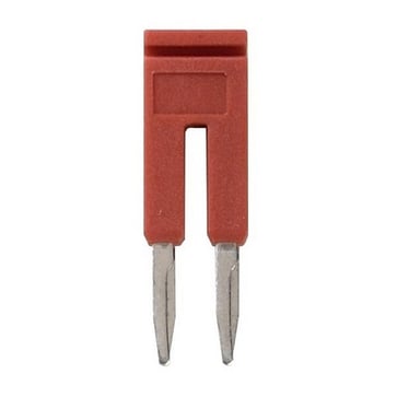 Cross bar for terminal blocks 1mm² push-in plusmodels 2 poles red color XW5S-P1.5-2RD 669954