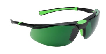 Univet X-Generation Welding Goggles 5X3 black/green frame w. green lens DIN 3 5X3.03.35.30