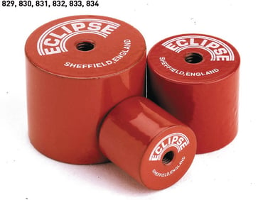 AlNiCo deep pot magnet Ø17,5X16 M6 RED   ECLIPSE  1piece 87831