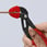 Knipex plastkæber for 87 XX 180mm 3 par 87 09 180 V01 miniature