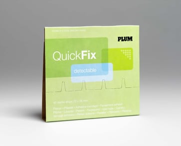 Plum QuickFix Detectable plaster refill 45 pcs. 5513