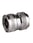 NITO 1/2" Coupler with 1/2", 3/4" BSP female and M22x1 thread BSP 5352GA3 miniature