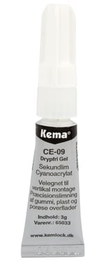 Cyanoacrylat lim kema CE-09 3G 65033