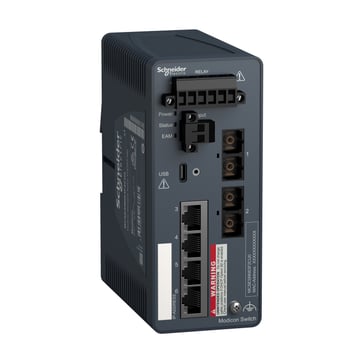 Modicon Ethernet Managed Switch 4TX/2FX-MM MCSESM063F2CU0
