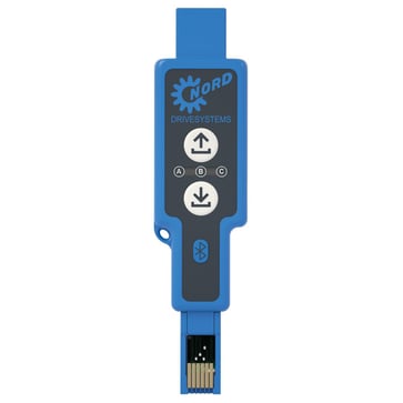 Bluetooth interface stik for NORDAC frekvensomformer opsætning med APP 275900120