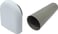 Bosch yderskærm og kanal hvid plast LR160 7735600371 miniature