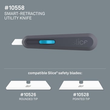 Slice Kniv nylonhåndtag SMART-tilbageføring 10558 5810558