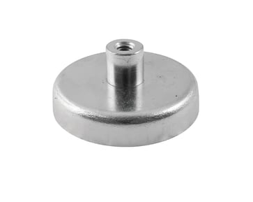 Ferrit pot magnet Ø50 mm with M6 threaded hole 30176150