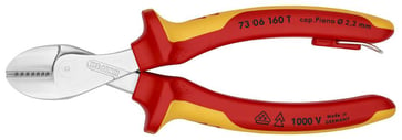 KNIPEX X-Cut kompakt skævbider m/faldsikring 1000V 73 06 160 T