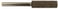 Slibestift bakelitbunden cylinderform 10x32-S6x40 A46S4B84 Støbejern 21094 miniature
