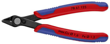 Knipex elektronik bidetang Super Knips bruneret 125 mm 78 61 125