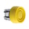 Harmony trykknaphoved i metal med gul silikonehætte og fjeder-retur med ophøjet trykflade i gul farve ZB4BP5S miniature