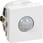 LK FUGA IHC presence detector - 90° - 24 V DC - white 507D6311 miniature