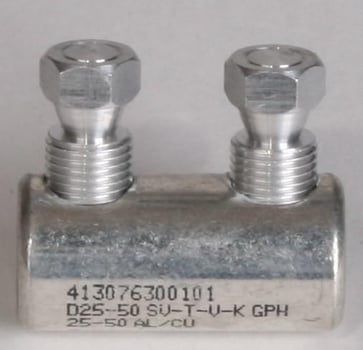 Skrueforbinder 1 kV, med skillevæg, type D25-50 SV-T-V-K for 25-50 mm2 G6602-17-07