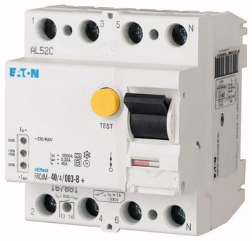 Digital residual current circuit-breaker, 25A, 4p, 30mA, type G/B+ 167880