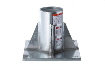 3M DBI-SALA 8000095 Floor mount Base HC for Confined Space Galvanized 8000095