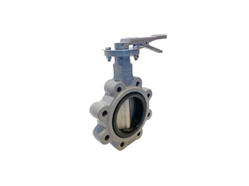 MERKUR DN125 butterfly valve LUG Liner EPDM, lever 02ME125L000H