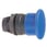 Harmony paddetrykshoved i plast med Ø40 mm padde i blå farve med fjeder-retur ZB5AC6 miniature