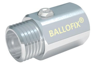 Ballofix without handle female / male 3/4, Chrome 44150100-225002