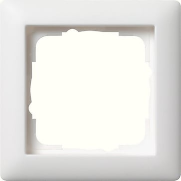 1-modul-ramme Standard 55 hvid mat 021104
