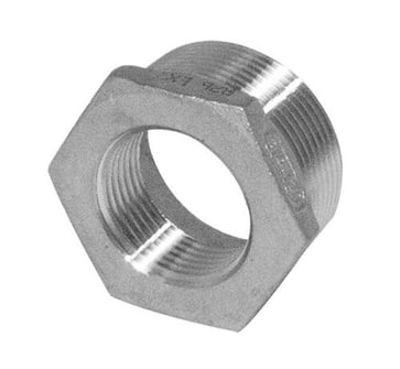 Male/female reducer, cast 3" x 2" stainless steel 50714832S