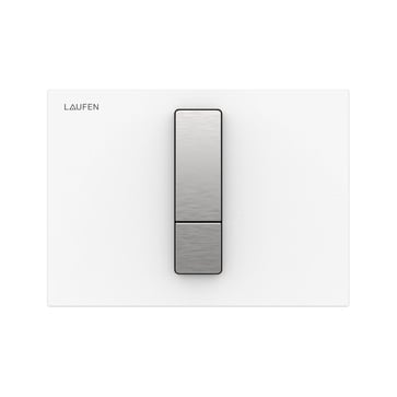 LAUFEN LIS betjeningsplade Duo AW102, hvid H9001021940001