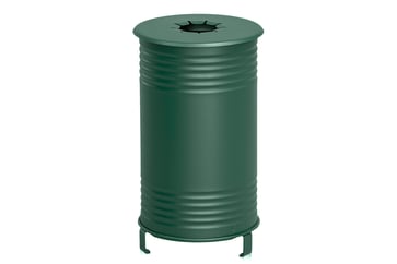 Waste container Tin Pant Green 13510-003-162