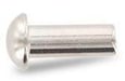 Rivets round-headed DIN 600 stainless steel A2