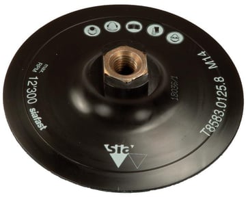 Back up pad for disc with fast change Ø180 M14 gevind MEDIUM/HARD 7284