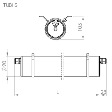 TUBIS LED INDUSTRY 1,3m 4600lm/31W 125°  PO 4000K 5G2,5 IP66/68/X9 PR 7A831424
