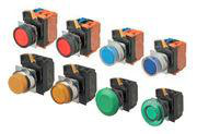 Trykknap  tilbehør A22NZ, Orange LED lampe 24 VAC/DC A22NZ-L-OC 659820