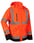 Lyngsøe Hiviz håndværker regnjakke FOX9057 orange str XS FOX9057-05/07-XS miniature
