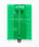 PLS GRT4,Green Magnetic Reflective Target 5022634 miniature