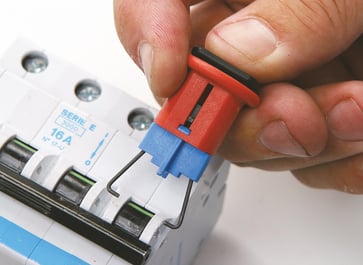 Miniature Circuit Breaker Lockouts - Pin-In Standard 90847