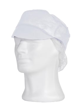 Snood Caps White Size M 04045-WM