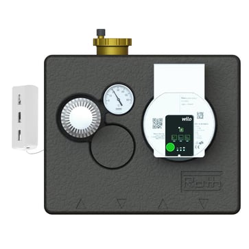 Roth Minishunt Plus med termostat og kapillarføler 466210.141