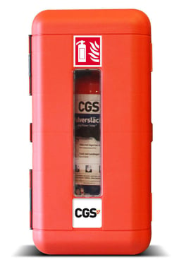 CGS brandskab til 6kg slukker EC6SW 614023