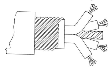 Heating cable DEVImulti (DMIT) 4X0,027 OHM/M 89999098