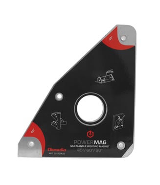 Powermag Multi Angle welding magnet for 30°/45°/60°/90° angles (55kg/540N) 30170430