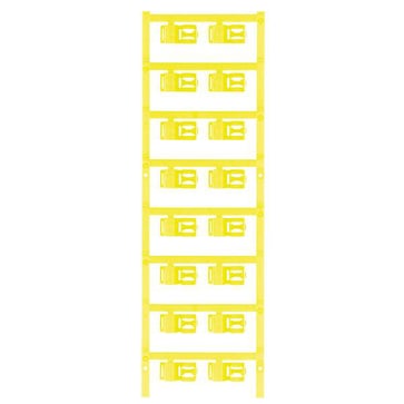 Lednings/kabelmærke  PA gul uden print 1025230000